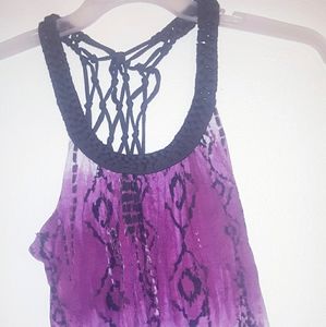 Spaghetti strap tank top